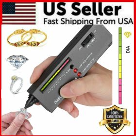 Portable Diamond Tester Selector Illuminated Jewelry Gemstone Testing Tool Kit