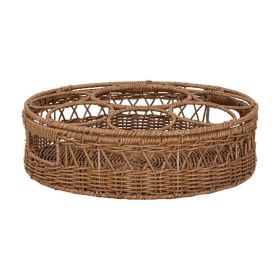 Rattan Large Beverage Tray