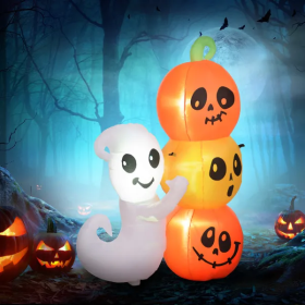 Inflatable Halloween Decoration (Option: Orange and White)